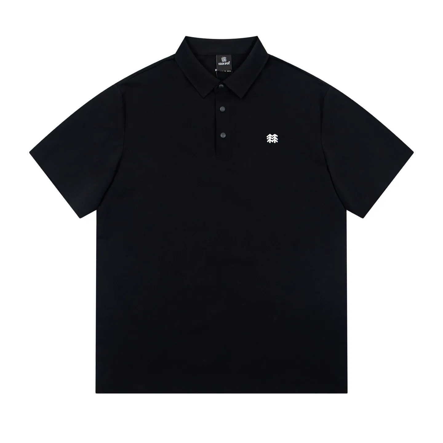 KOLON SPORT polo Same Style Breathable Same Style Sizes：S-XXL ：Black White Light Gray